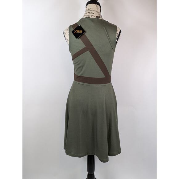 New Bioworld Legend of Zelda Womens Dress Mini 2016 NOS Nintendo Casual Cosplay - Picture 3 of 12